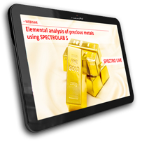 Analysis of Precious Metals SPECTROLAB S