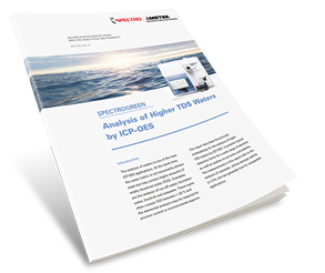 Analysis of Higher TDS Waters