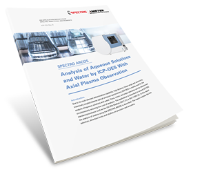 Analysis of Aqueous Solutions and Water