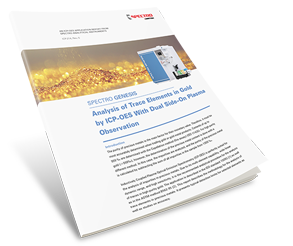 Analysis of Trace Elements in Gold