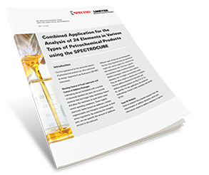 SPECTROCUBE Petrochemical Analysis