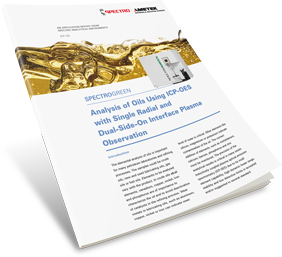 SPECTROGREEN Oil Analysis