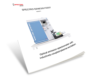 Manual SPECTRO GENESIS